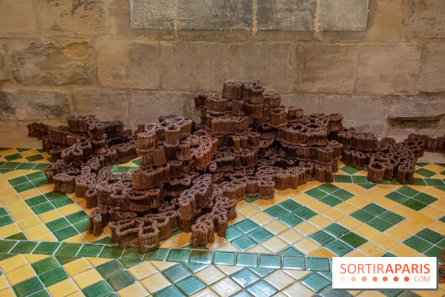 Exposition Entre Les Murs de Tanja Smeets et Karin van Dam Abbaye de Maubuisson