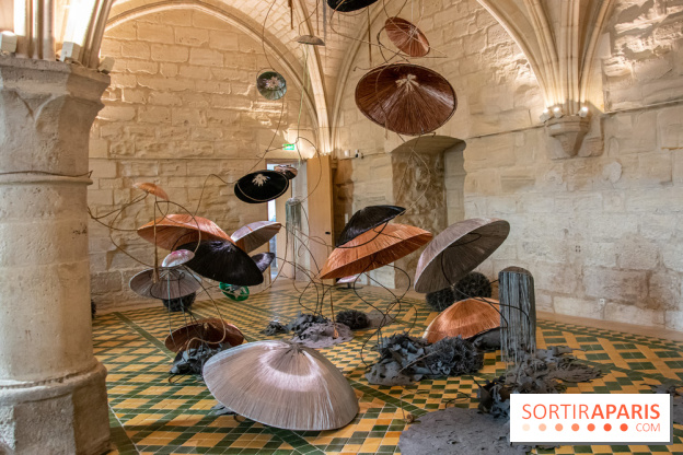 Exposition Entre Les Murs de Tanja Smeets et Karin van Dam Abbaye de Maubuisson
