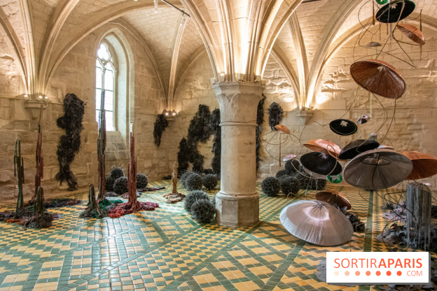 Exposition Entre Les Murs de Tanja Smeets et Karin van Dam Abbaye de Maubuisson