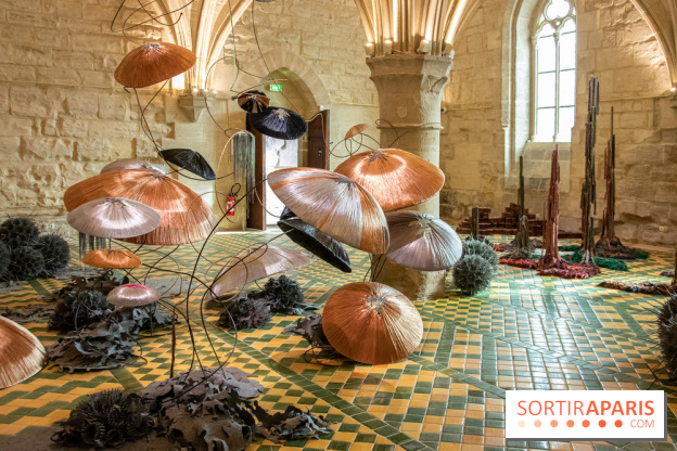 Exposition Entre Les Murs de Tanja Smeets et Karin van Dam Abbaye de Maubuisson