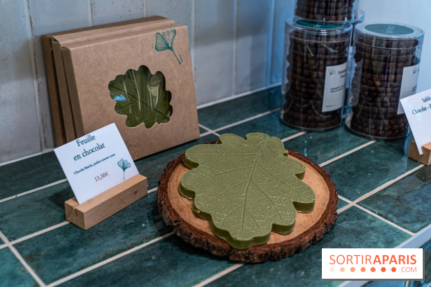 Ginko Pâtisserie  -  chocolat matcha automne
