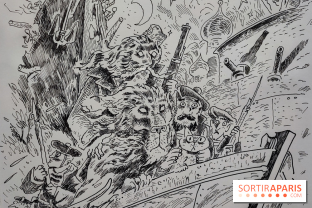 "Joann Sfar : La Vie Dessinée" au Musée d'Art et d'Histoire du Judaïsme - 1000054099