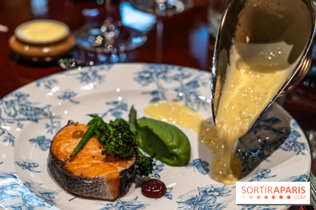 Le 19.20 by Norbert Tarare, le nouveau restaurant du Prince de Galles - photos -  saumon