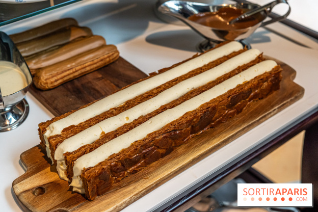 Le 19.20 by Norbert Tarare, le nouveau restaurant du Prince de Galles - photos -  millefeuille