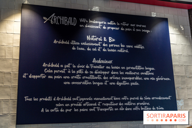 Archibald boulangerie au bon pain BIO au levain naturel
