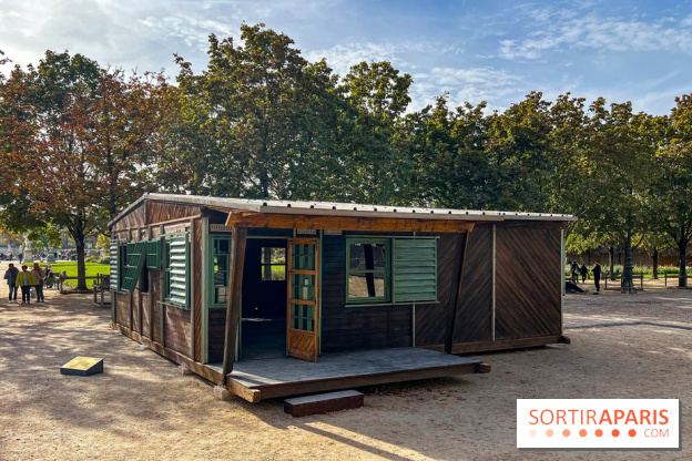 Maison démontable Jean Prouvé aux Tuileries - Paris+ par Art Basel 2023