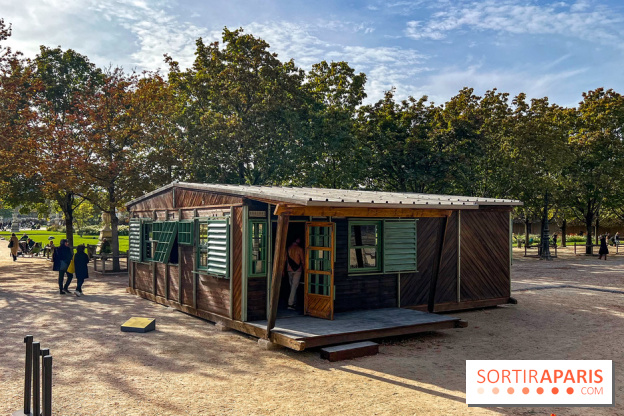Maison démontable Jean Prouvé aux Tuileries - Paris+ par Art Basel 2023