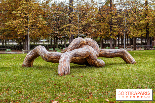 Paris+ par Art Basel 2023 aux Tuileries -  Henrique Oliveira - Desnatureza S