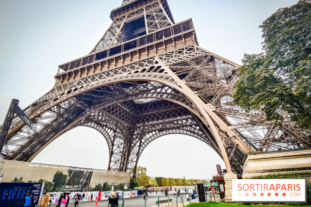 Tour Eiffel : une exposition inédite gratuite en hommage à Gustave Eiffel sur le parvis - nos photos