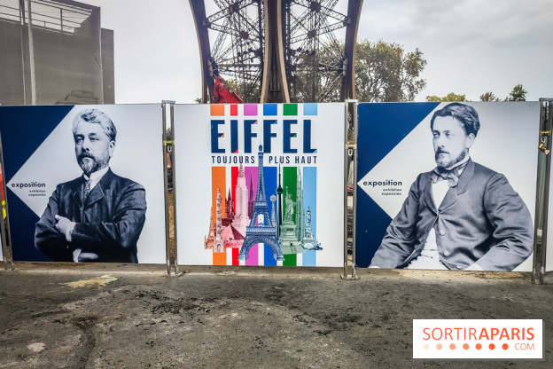 Tour Eiffel : une exposition inédite gratuite en hommage à Gustave Eiffel sur le parvis - nos photos