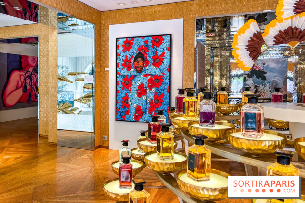 Les Fleurs du Mal, l'exposition gratuite sur les fleurs à la Maison Guerlain - Champs-Élysées