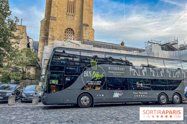Bus Saint Germain 1920 - dîner dans un bus en traversant Paris  - IMG 2281