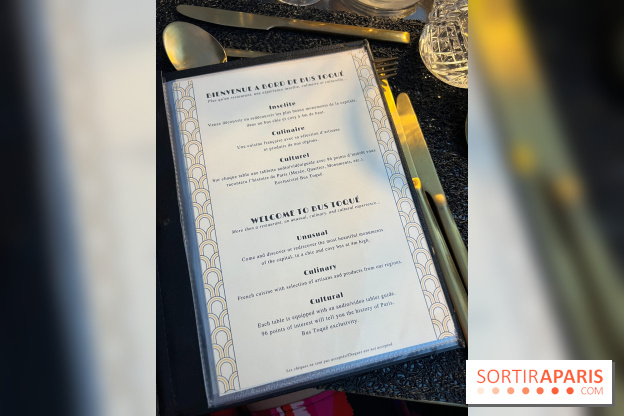 Bus Saint Germain 1920 - dîner dans un bus en traversant Paris  - IMG 2292