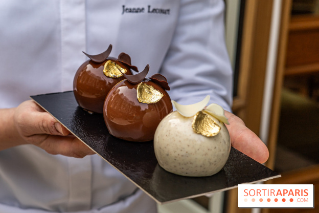 Bûche de Noël du Saint James 2023 par Jeanne Lacourt