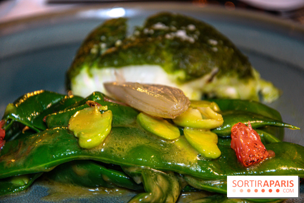 Résidence Culinaire 2023 La Big Bertha la Nouvelle Seine cabillaud haricots