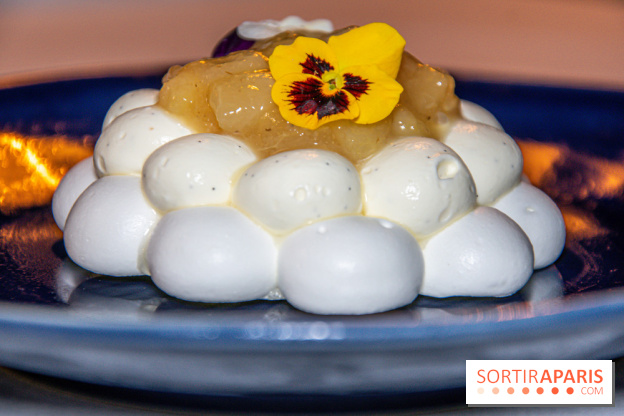 Résidence Culinaire 2023 La Big Bertha la Nouvelle Seine pavlova
