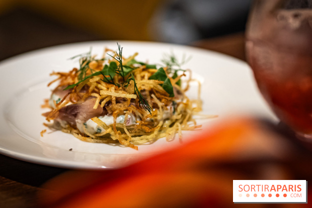 Bistrot Podium, le restaurant festif avec la carte de Glenn Viel -  le hareng et la charlotte