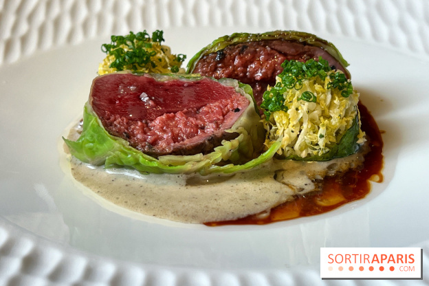 Menu chasse Le Gabriel, La Réserve - Canard Colvert, chou