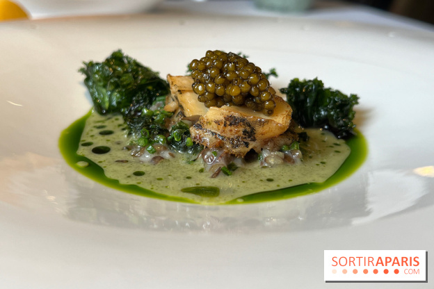 Menu chasse Le Gabriel, La Réserve - Ormeaux, lentilles, caviar