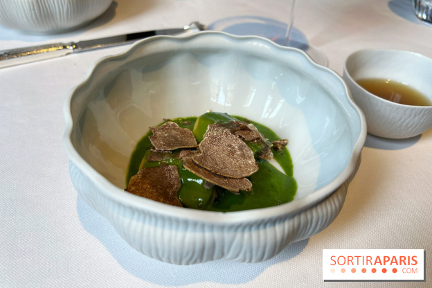 Menu chasse Le Gabriel, La Réserve - Poule faisane, truffe blanche