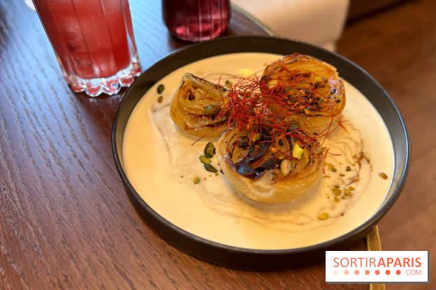 OMA au Château des Fleurs - Oignons rôtis