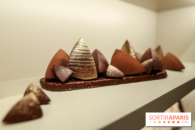 Bûche et chocolats de Noël 2023 signés Alléno & Rivoire - IMG 0969