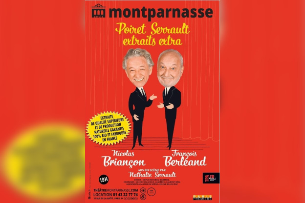 François Berléand offre des Extraits Extra au Théâtre Montparnasse de Paris