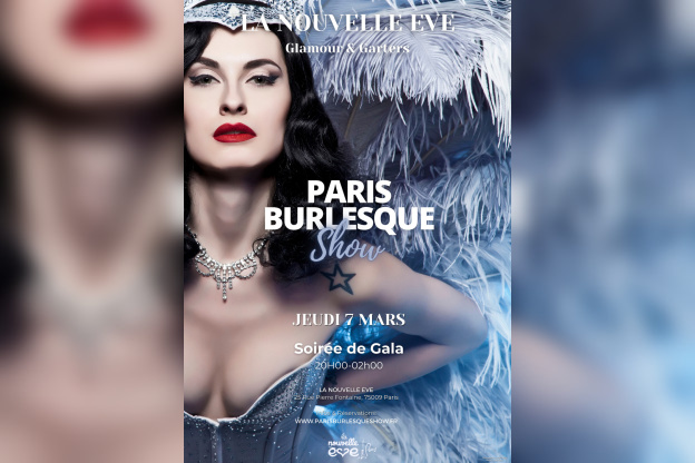 Gala Burlesque de fin d'année : Paris Burlesque Show à La Nouvelle Eve