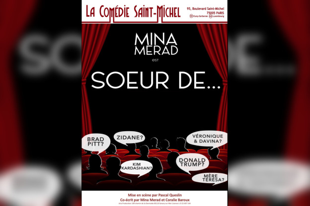 Mina Merad dévoile son mystère familial à la Comédie Saint-Michel - Événement à Paris, Décembre 2023