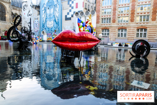 La Fontaine Stravinsky rénovée à Paris, nos photos - IMG 1672
