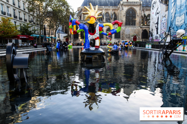 La Fontaine Stravinsky rénovée à Paris, nos photos
