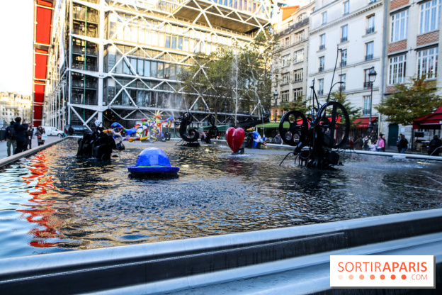 La Fontaine Stravinsky rénovée à Paris, nos photos