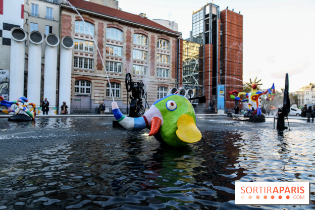 La Fontaine Stravinsky restaurée à Paris, nos photos - IMG 1731