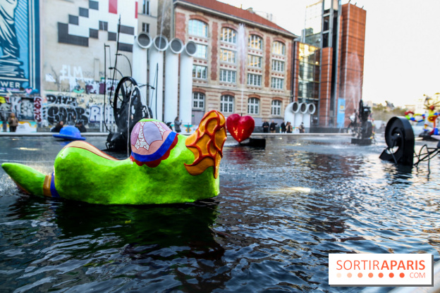La Fontaine Stravinsky restaurée à Paris, nos photos