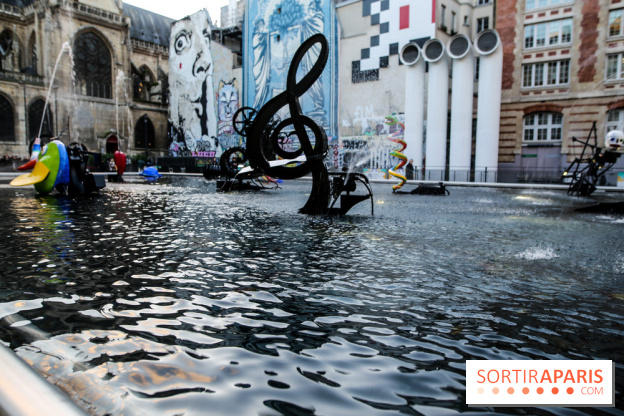 La Fontaine Stravinsky restaurée à Paris, nos photos