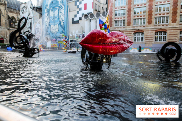 La Fontaine Stravinsky restaurée à Paris, nos photos