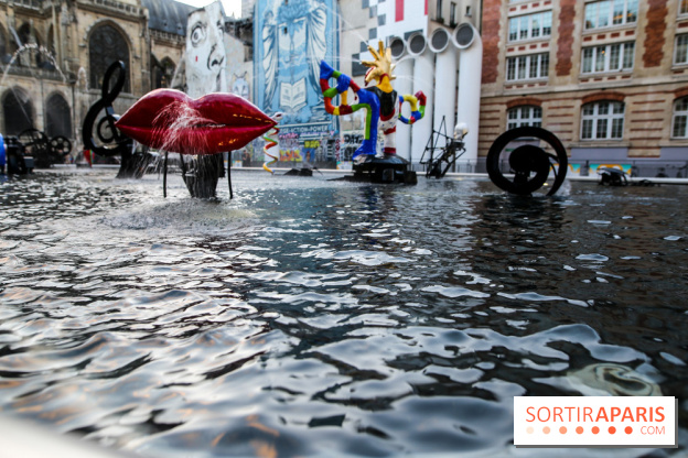 La Fontaine Stravinsky restaurée à Paris, nos photos