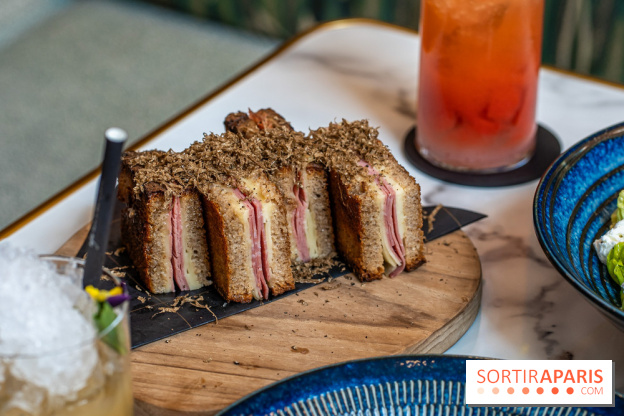 Le Petit Beefbar Paris, le bistrot élégant de Franklin Roosevelt -  croque monsieur truffe