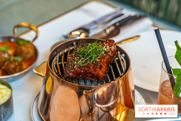 Le Petit Beefbar Paris, le bistrot élégant de Franklin Roosevelt -  saumon grillé