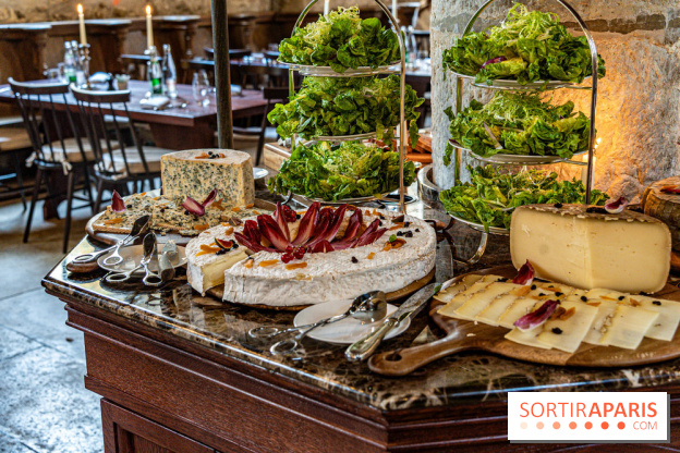 Le brunch du Réfectoire des Moines à l'Abbaye des Vaux de Cernay