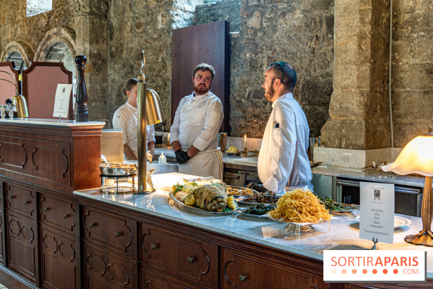 Le brunch du Réfectoire des Moines à l'Abbaye des Vaux de Cernay