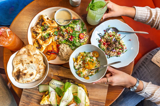 Les Bascules, délicieux restaurant méditerranéen rue de la Bourse