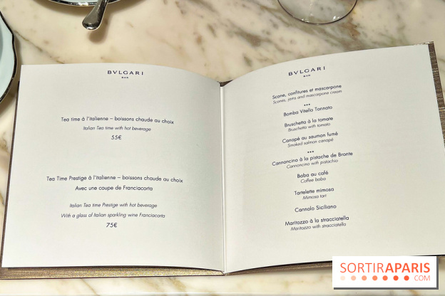 Le Tea Time aux accents italiens du Bulgari Hotel Paris