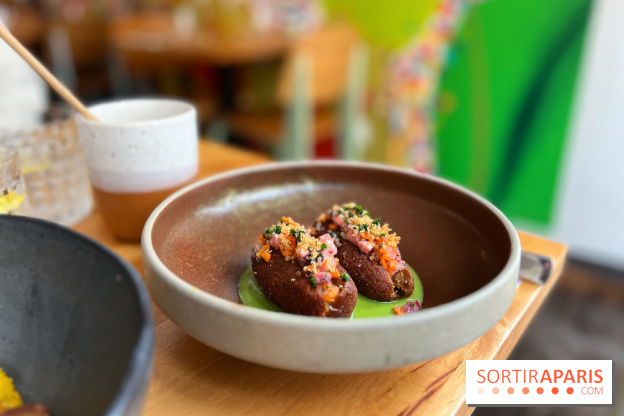 Ayahuma - Salpicon de poulpe, banane plantain