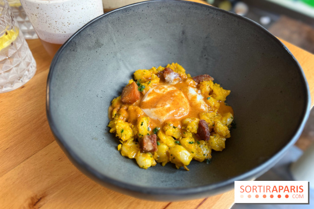 Ayahuma - Oeuf, chicharron de porc