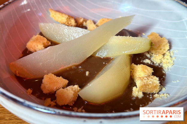 Sama - Poires pochées à l'arak