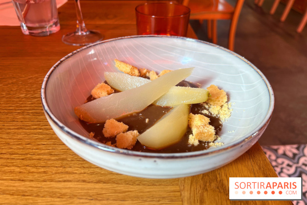 Sama - Poires pochées à l'arak