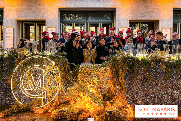 Les illuminations de Noël 2023 de l'Avenue Montaigne - cérémonie et décors féériques