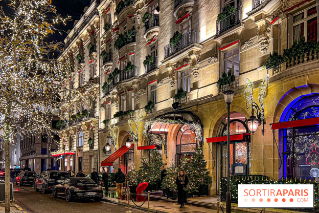 Les illuminations de Noël 2023 de l'Avenue Montaigne - cérémonie et décors féériques