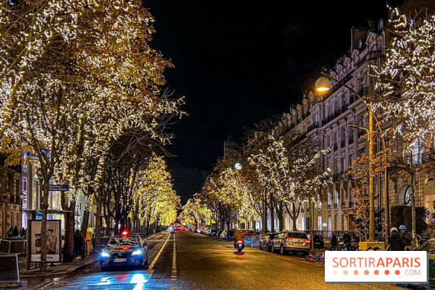 Les illuminations de Noël 2023 de l'Avenue Montaigne - cérémonie et décors féériques